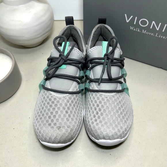 Vionic Adore Active Sneaker Athletic Running Shoes Gray Lace Up Women’s US 6 - Picture 5 of 11